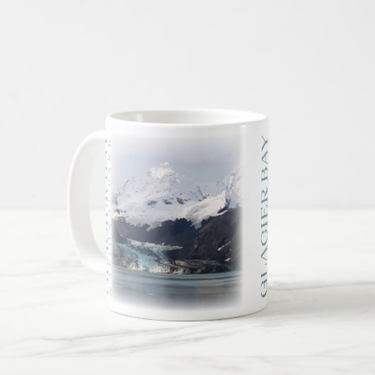 Mug Glacier Bay National Park Mug, Alaska Coffee Cup (Devant gauche)