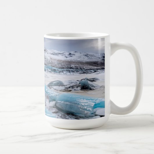 Mug Glacier Ice paysage, Islande (Droite)
