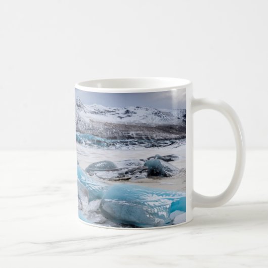 Mug Glacier Ice paysage, Islande (Droite)