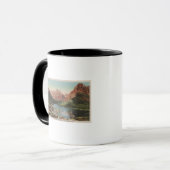 Mug Glacier, MT - Vue de la région des nombreux glacie (Devant gauche)