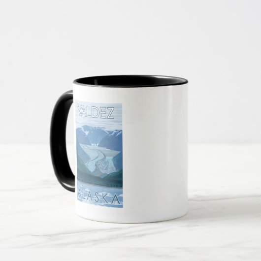 Mug Glacier Scene - Valdez, Alaska (Devant gauche)