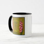 Mug Gladiola Marque Citrus Étiquette (Devant gauche)