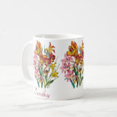 Mug Gladioli personnalisé (Devant gauche)