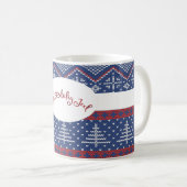 Mug Glaedelig Jul Christmas Sweat Knit (Devant droit)