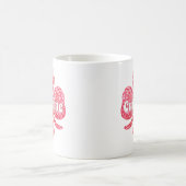 Mug Glam Girly Red Parties scintillant Lucky Clover No (Centre)