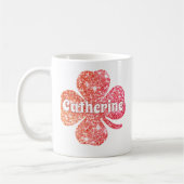 Mug Glam Girly Red Parties scintillant Lucky Clover No (Gauche)