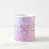 Mug Glam Iridescente Parties scintillant colorée perso (Centre)