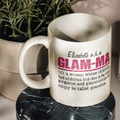 Mug Glam Ma rose - Grand-mère