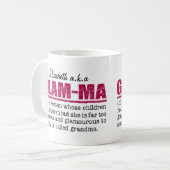 Mug Glam Ma rose - Grand-mère (Devant gauche)