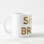 Mug Glam Or brillant Noël brillant (Gauche)