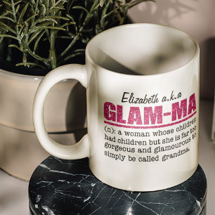 Mug Glam Rose Ma - Grand-mère