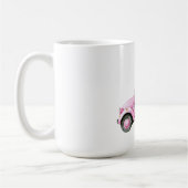 Mug Glam Santa Pink Car Christmas (Gauche)