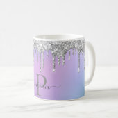 Mug Glam Silver Parties scintillant Drivers Élégant Mo (Devant droit)
