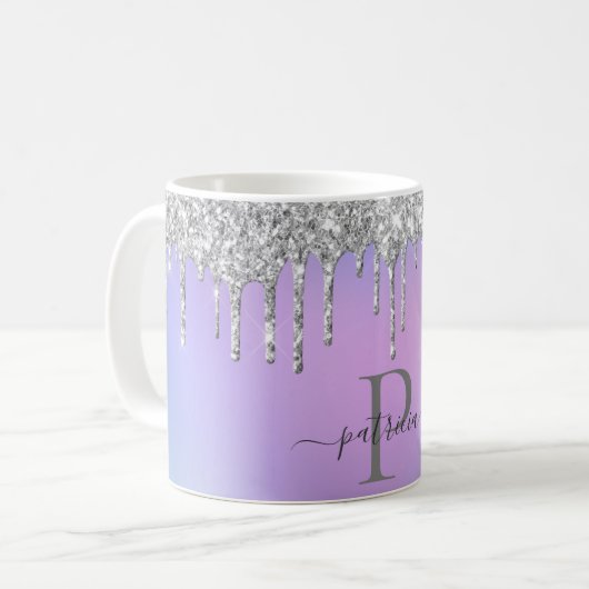 Mug Glam Silver Parties scintillant Drivers Élégant Mo (Devant gauche)