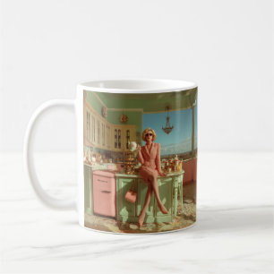 Mug Glam vintage dans la cuisine