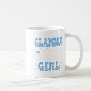 Mug Glamma de la fille d'anniversaire Flocons de neige