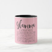 Mug Glamma - grand-maman fabuleuse (Centre)