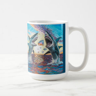 Mug Glamour Chomp-Shark Dressage pour les gemmes brill