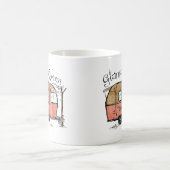Mug Glamping Queen Funny Camper Vintage (Centre)