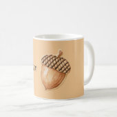 Mug Gland Marron Crème (Devant droit)