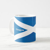 Mug Glasgow / Glaschu Traduction gaélique écossaise (Devant gauche)