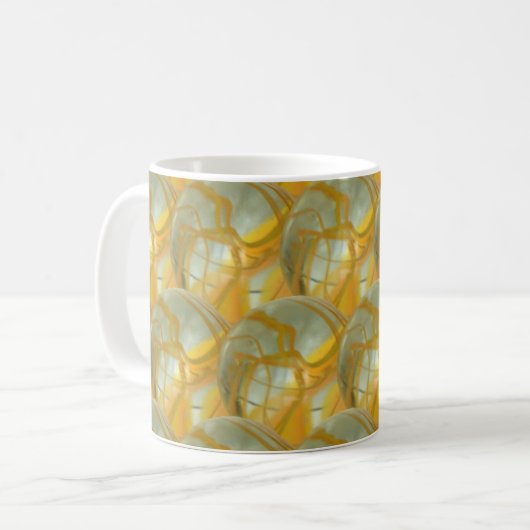 Mug - Glass Marbles Koffiemok (Voorkant links)
