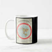 Mug Gleason's New Standard Map Of The World - Flat Ear (Gauche)