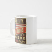 Mug Glen Ellyn Illinois (Devant gauche)