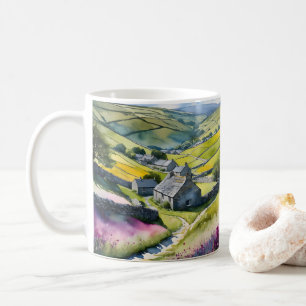 Mug "Glen Garlands" Paysage Yorkshire Dales Scène