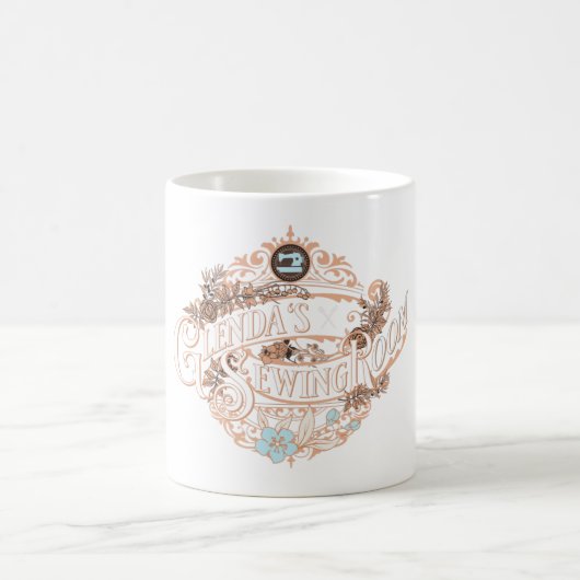 Mug Glenda's Sewing Room T-Shirt Transparent Bank (Centre)