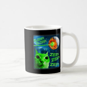 Mug Glerp Glorp Drôle Alien Chat Brainrot Meme