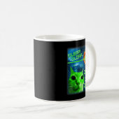 Mug Glerp Glorp Funny Alien Cat Brainrot Meme (Devant droit)
