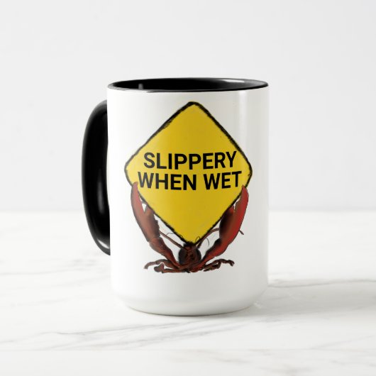 Mug Glissant si humide (Devant gauche)