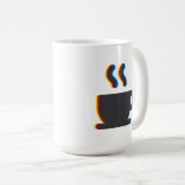 Mug Glitch à café (Devant droit)