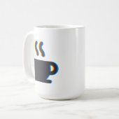 Mug Glitch à café (Devant gauche)