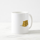 Mug Glitch Food avoine gâteau (Devant droit)