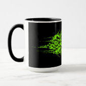 Mug Glitch Pixel Code Fish  (Gauche)