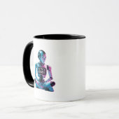 Mug ❤️ GLITCH SE PASSE ! Amusant Ai Chatbot Mèmes de c (Devant gauche)