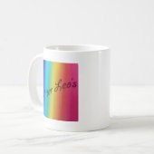 Mug Glitter Leo's (Devant gauche)
