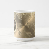 Mug Glitterie Giraffes sur Glitzy Gold (Centre)