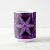 Mug Glitterie Purple Kaleidoscope Coeurs Gradient (Centre)