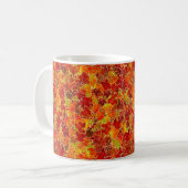 Mug Glittery Fall Maple Feuilles (Devant gauche)
