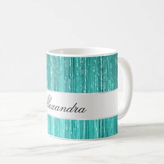 Mug Glitzy Glitzy Tinsel Stripes (Devant droit)