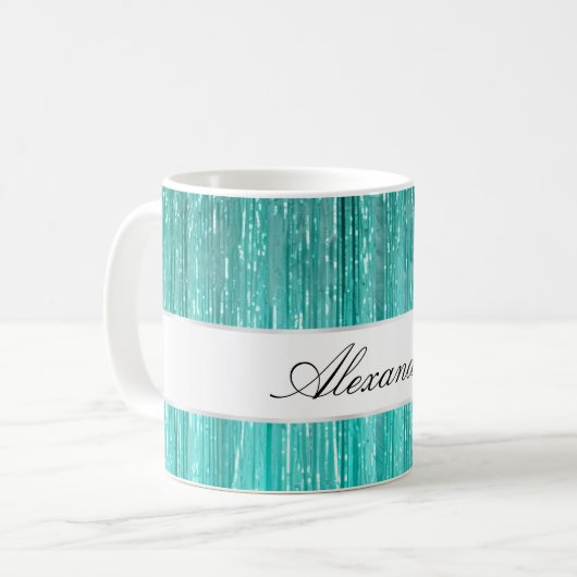 Mug Glitzy Glitzy Tinsel Stripes (Devant gauche)