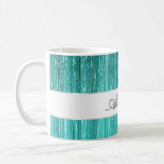 Mug Glitzy Glitzy Tinsel Stripes (Gauche)