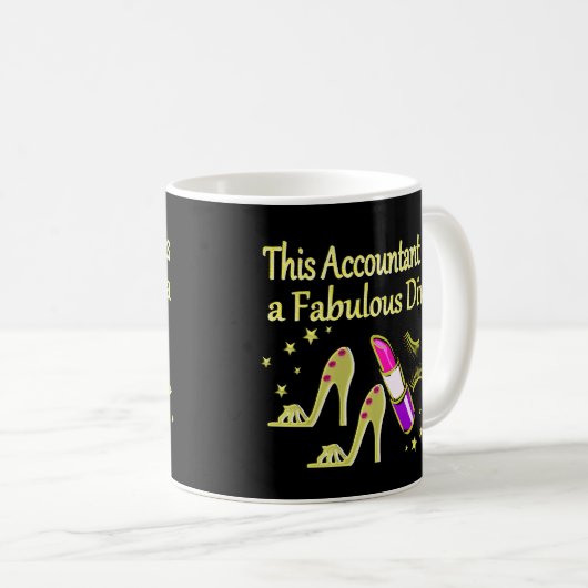MUG GLITZY GOLD COMPTANT DESIGN (Devant droit)