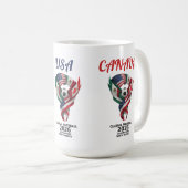 Mug Global Football North America 2026 (Devant droit)