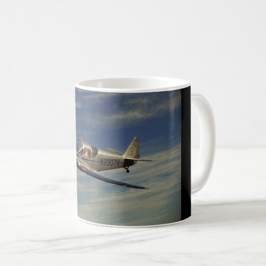 Mug Globe, aviation 1946_Classic rapide (Devant droit)
