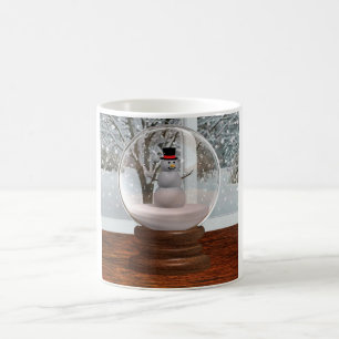 Mug Globe de neige de bonhomme de neige