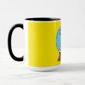 Mug Globe des neiges avec chant Blackbird (Gauche)